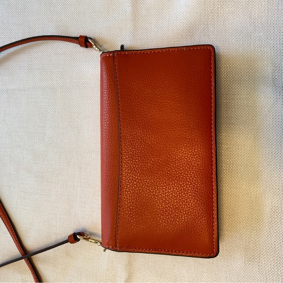Coach crossbody/clutch Pepper Orange - Picture 5 of 9